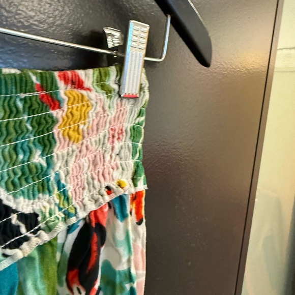 True Destination M EUC shell drawstring floral kulak pants ultra wide - Picture 7 of 13